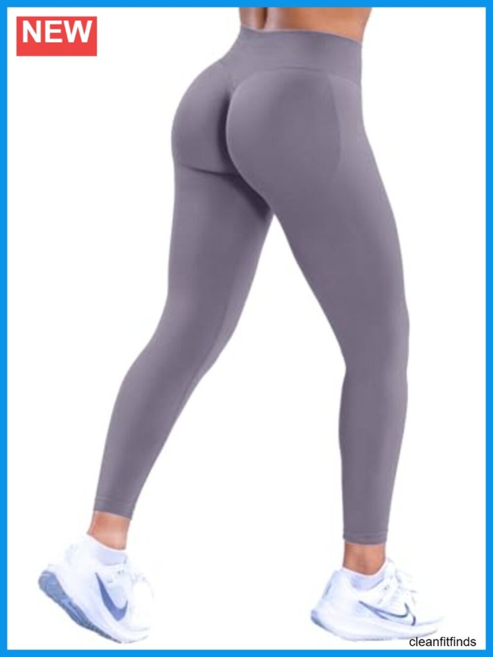 Seamless Scrunch Yoga Leggings High Waist Workout Gym Fitness